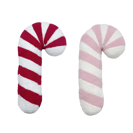 Super Soft Christmas Candy Cane Plush For Home Decor