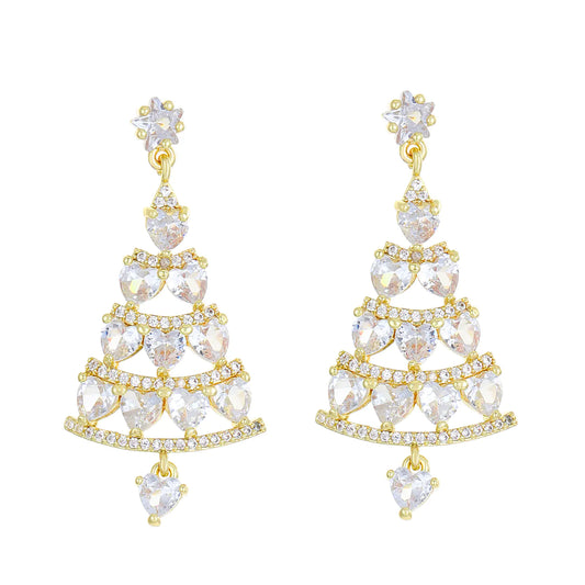 Christmas Tree Earrings For Women - Chic & Versatile