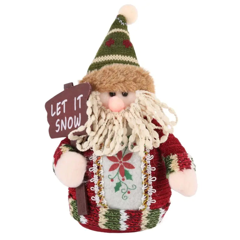 Santa, Snowman, & Reindeer Christmas Decorations For Home Decor
