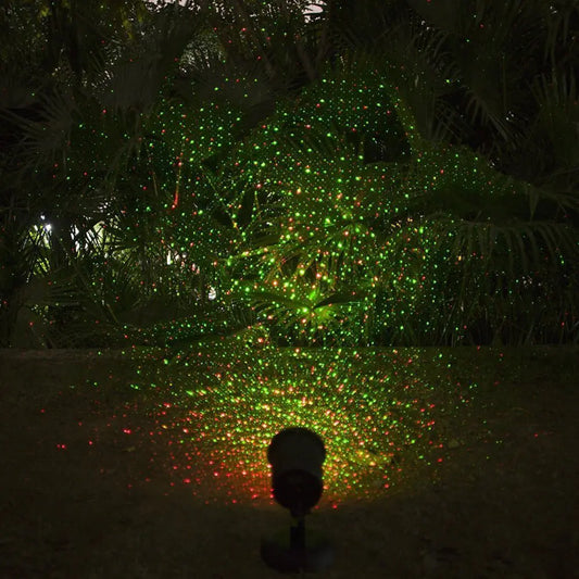 Lawn Decorative Lights, Red & Green Christmas Lights For Home Decor