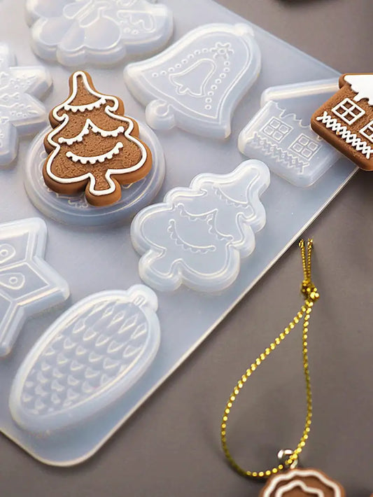 Christmas Cookie Baking Mold Set (1pc)