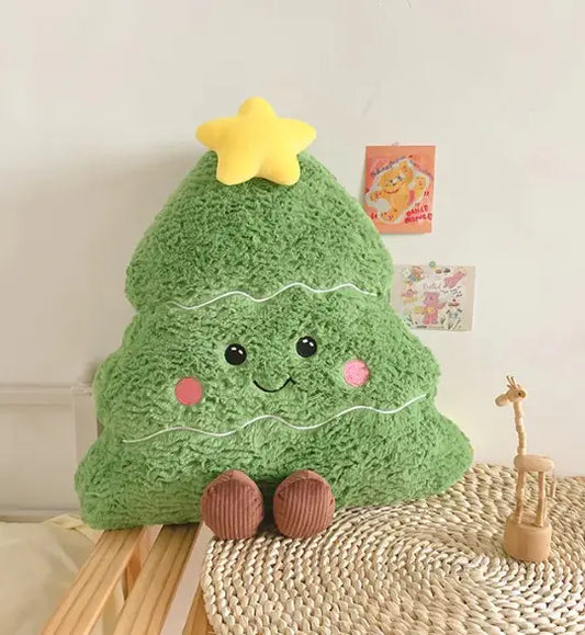 Christmas Holiday Tree Soft Doll Plush Toy For Home Decor