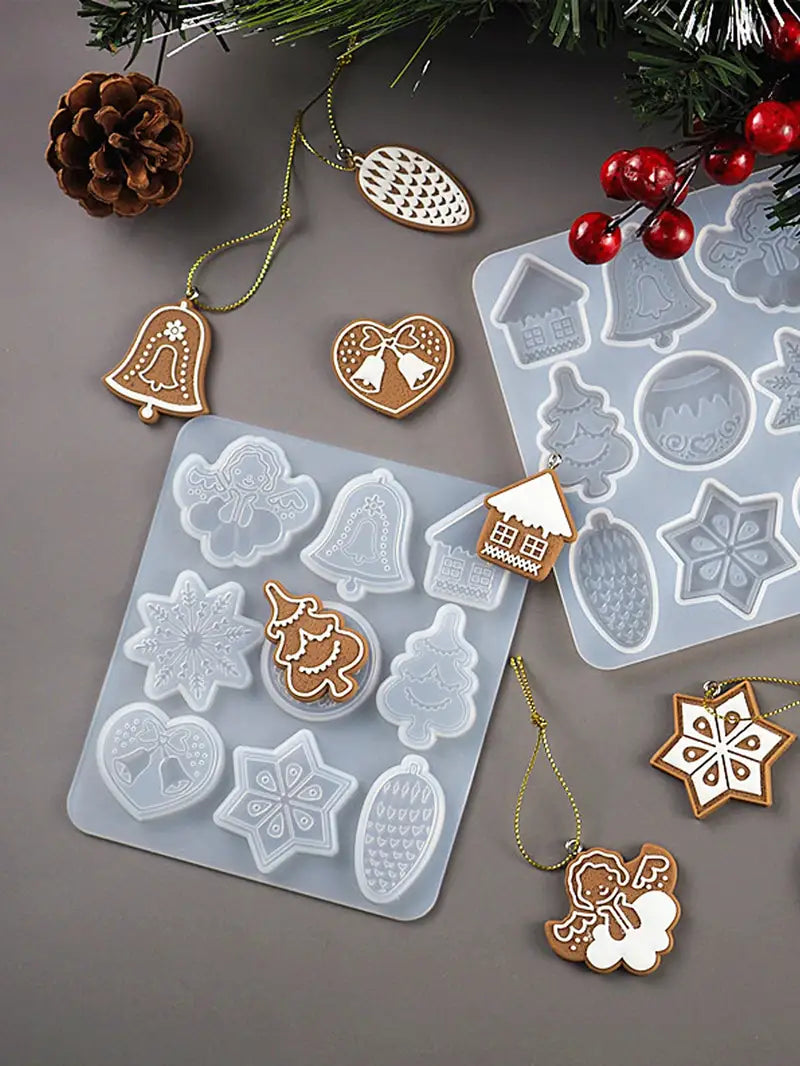 Christmas Cookie Baking Mold Set (1pc)