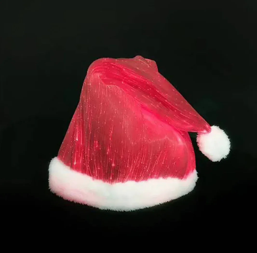 LED Glowing Christmas Santa Hat