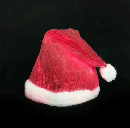 LED Glowing Christmas Santa Hat