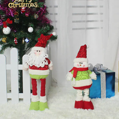 Stretching Santa Figurine - Christmas Gift For Home Decor