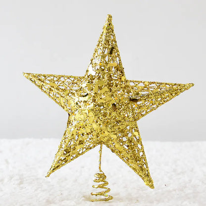 Christmas Tree Top Star Decoration (Five-Pointed Star)