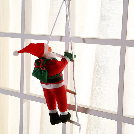 Christmas Santa Climbing Decoration Prop For Home Decor
