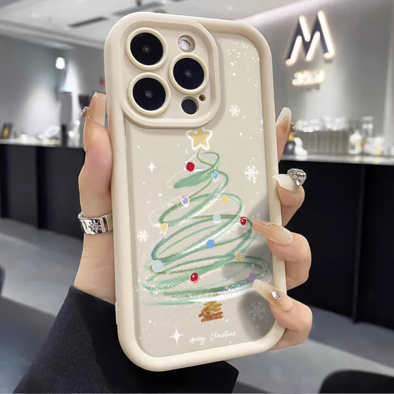 Christmas Tree iPhone Case Silicone Soft Case