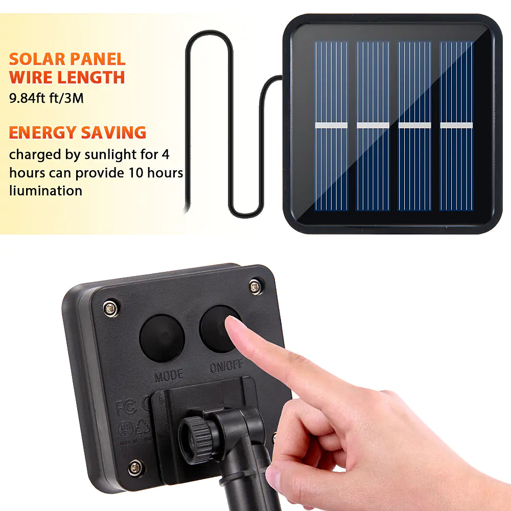 Solar LED String Lights For Outdoor Christmas Home Decor