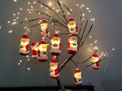 USB LED Santa Christmas String Lights For Home Decor