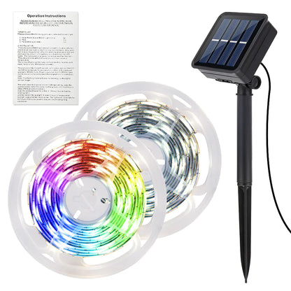 Solar LED String Lights For Outdoor Christmas Home Decor