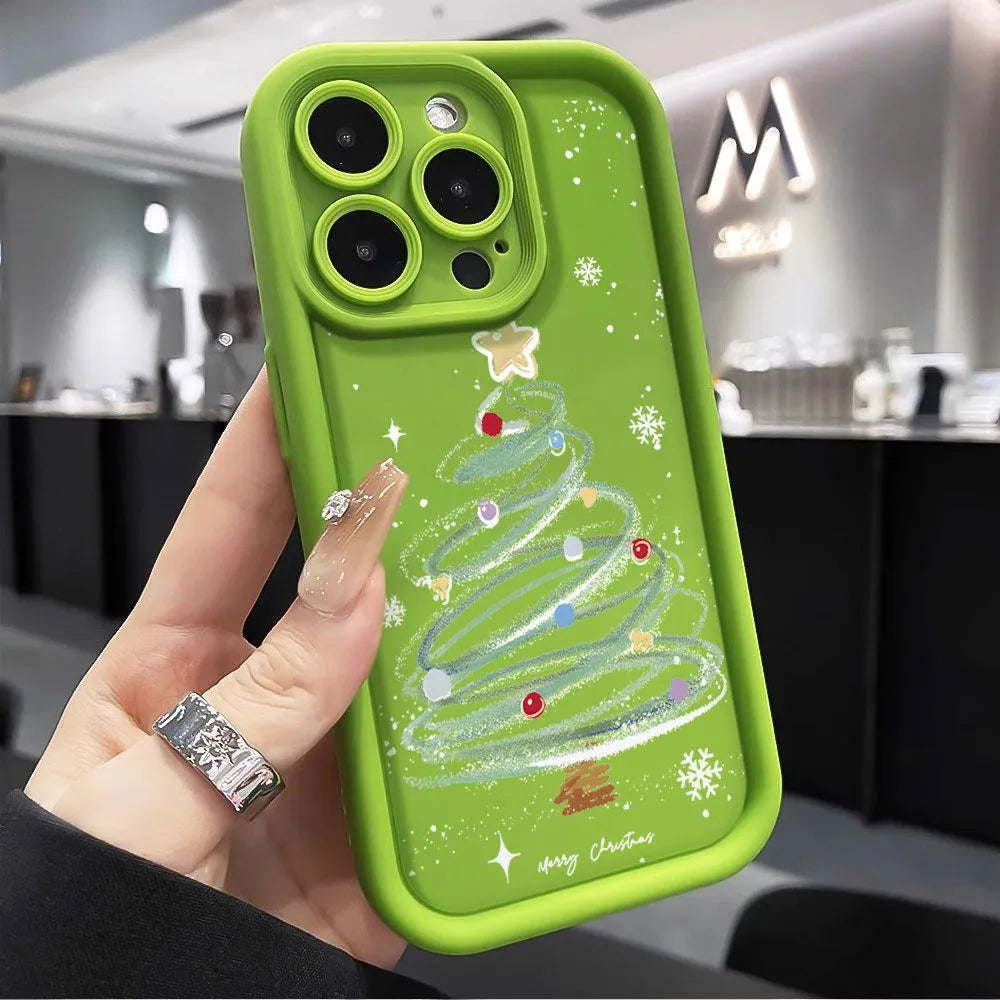 Christmas Tree iPhone Case Silicone Soft Case