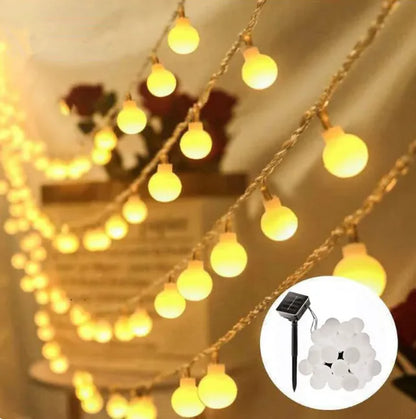 SolarFest LED Christmas Solar Lights For Home Decor