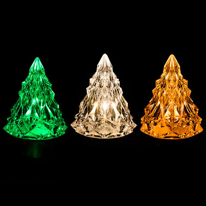 LED Christmas Tree Crystal Candle Light For Home Decor