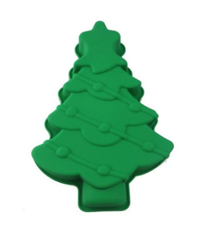 Silicone Christmas Tree Cake Mold Baking Pan