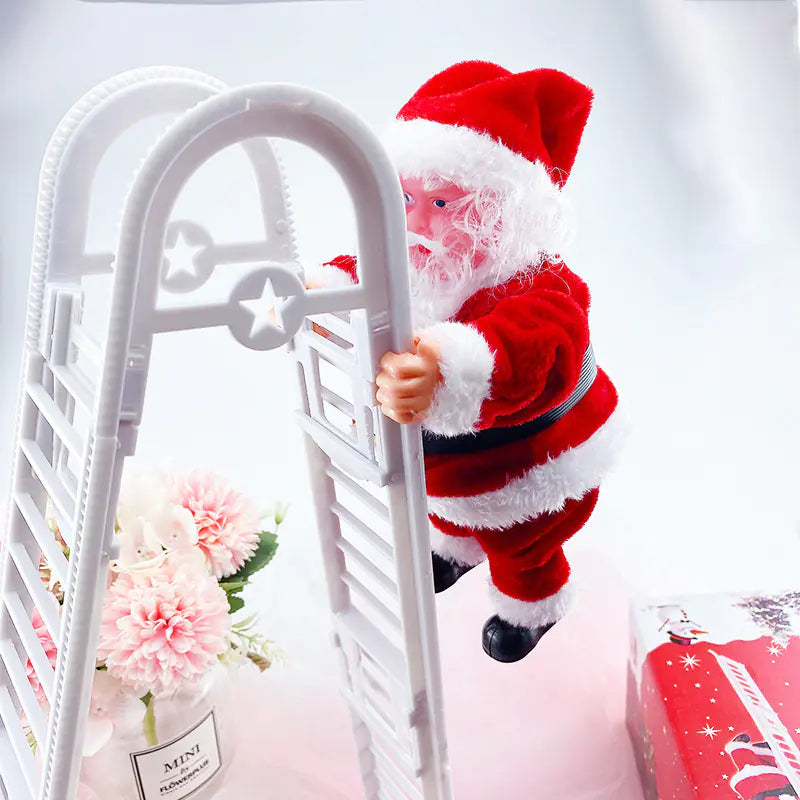 Electric Santa Parachute Toy For Christmas Decoration For Home Decor