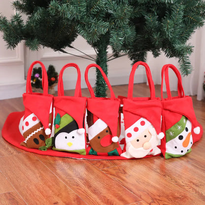 Christmas Tote Bag for Gifts & Decorations