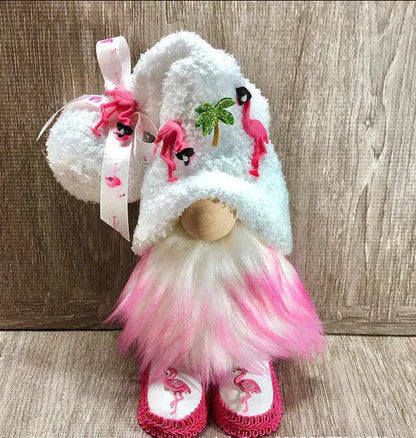 Cute Gnome Head Doll Figurine For Halloween & Christmas