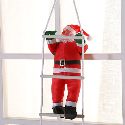 Christmas Santa Climbing Decoration Prop For Home Decor