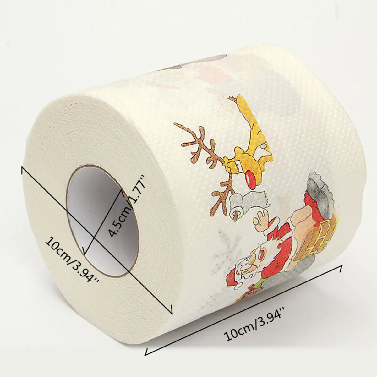 Christmas Toilet Paper Rolls For Funny Home Decor