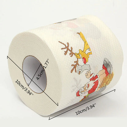 Christmas Toilet Paper Rolls For Funny Home Decor