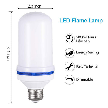 LED Flame Light Bulbs For Home Decor Christmas & Holiday Atmosphere