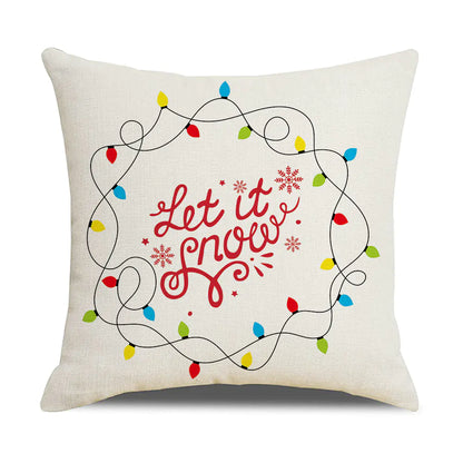 Home Christmas Sofa Cushion Seat Cover Series For Home Decor