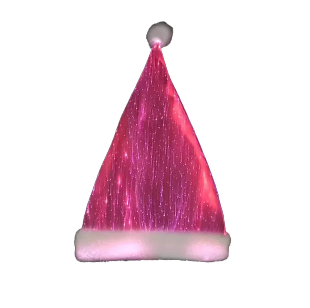LED Glowing Christmas Santa Hat