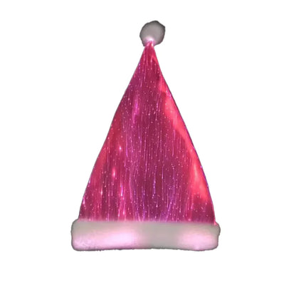 LED Glowing Christmas Santa Hat