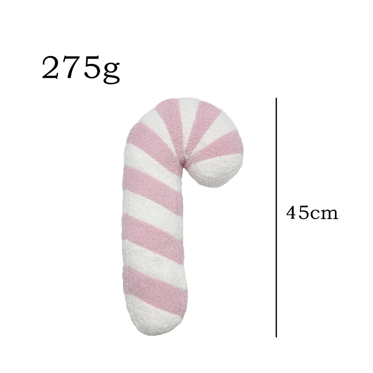 Super Soft Christmas Candy Cane Plush For Home Decor