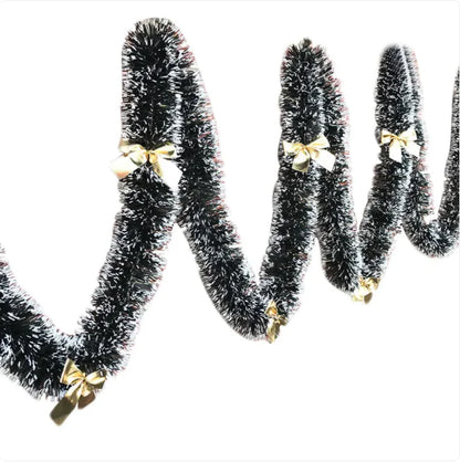 Festive Christmas Ribbon Garland Decoration For Home Decor