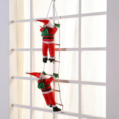 Christmas Santa Climbing Decoration Prop For Home Decor