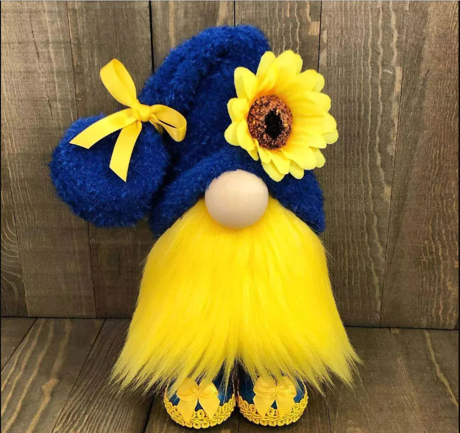 Cute Gnome Head Doll Figurine For Halloween & Christmas