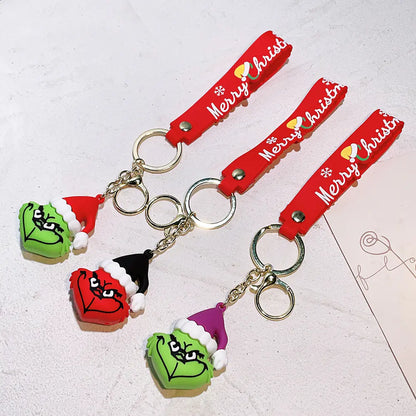 Grinch Keychain Christmas Tree Decoration