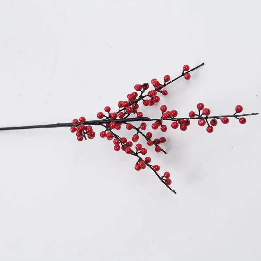Artificial Red Berry Stem Christmas Tree For Home Decor