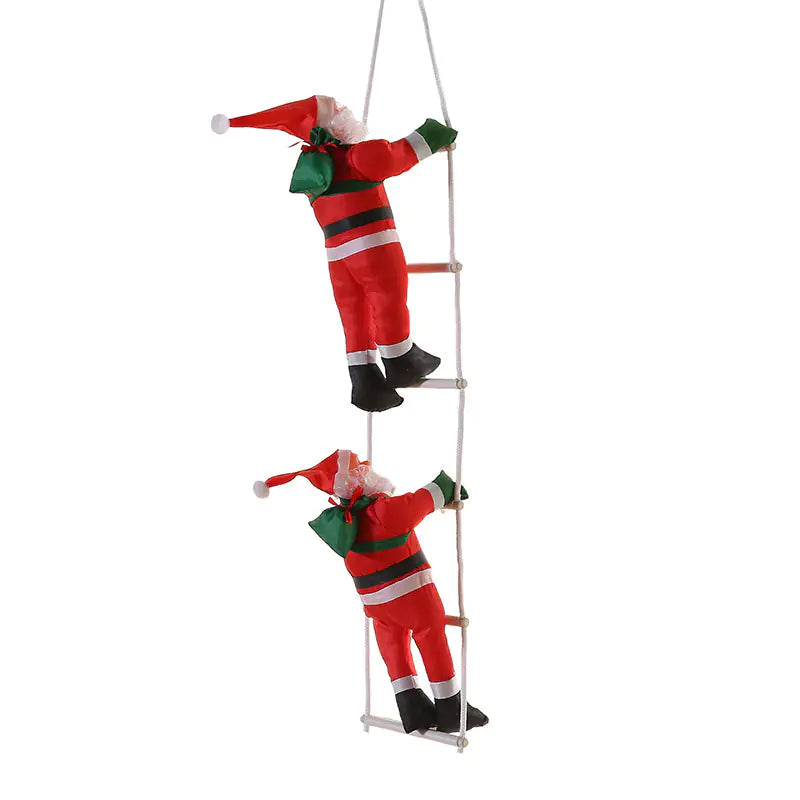 Christmas Santa Climbing Decoration Prop For Home Decor