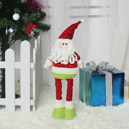 Stretching Santa Figurine - Christmas Gift For Home Decor