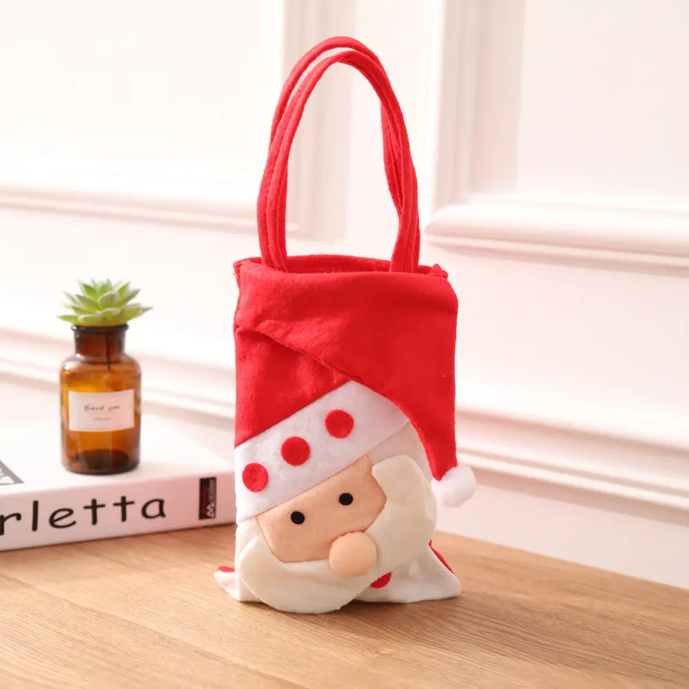 Christmas Tote Bag for Gifts & Decorations