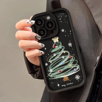 Christmas Tree iPhone Case Silicone Soft Case
