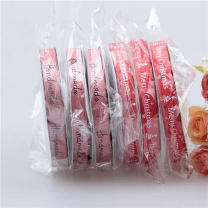 Christmas Ribbon 75ft, Twisted Weave Roll