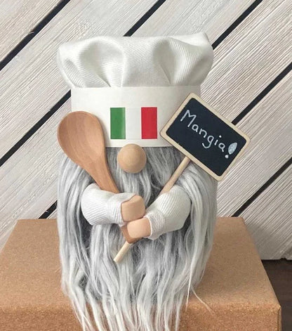 Cute Gnome Head Doll Figurine For Halloween & Christmas