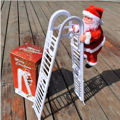 Santa Claus Climbing Toy For Christmas Decoration For Home Decor