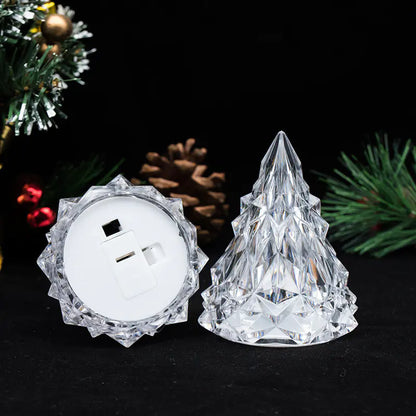 LED Christmas Tree Crystal Candle Light For Home Decor
