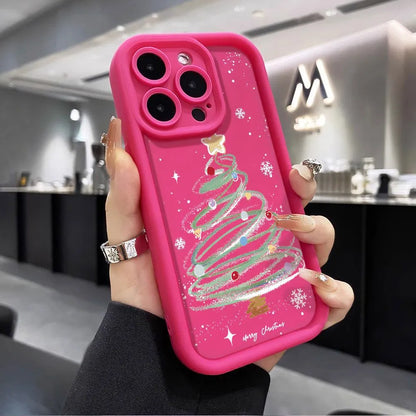 Christmas Tree iPhone Case Silicone Soft Case