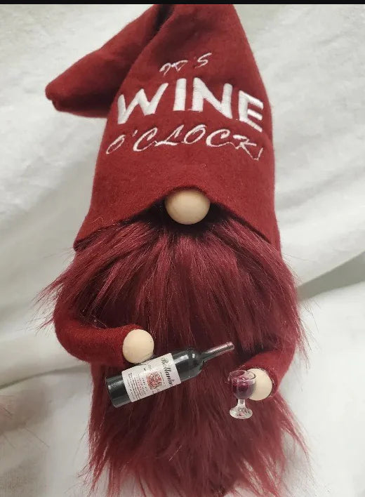 Cute Gnome Head Doll Figurine For Halloween & Christmas