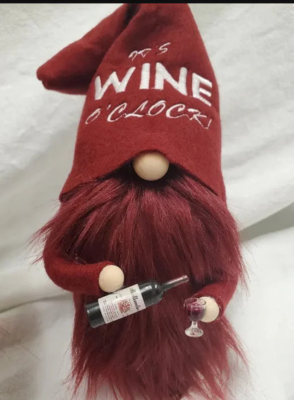 Cute Gnome Head Doll Figurine For Halloween & Christmas