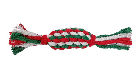 Cotton Thread Dog Toy - Christmas Tree Gift Doll