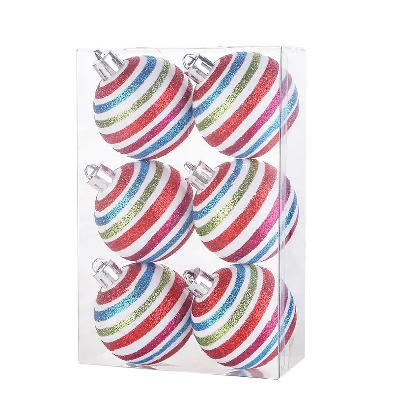 Christmas Ornament Ball Gift Box (6pcs) For Home Decor
