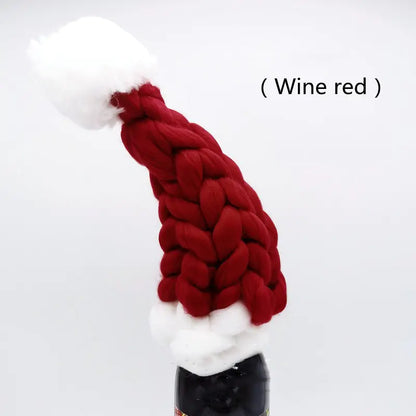 Super Thick Iceland Yarn Christmas Tree Hat Decoration For Home Decor